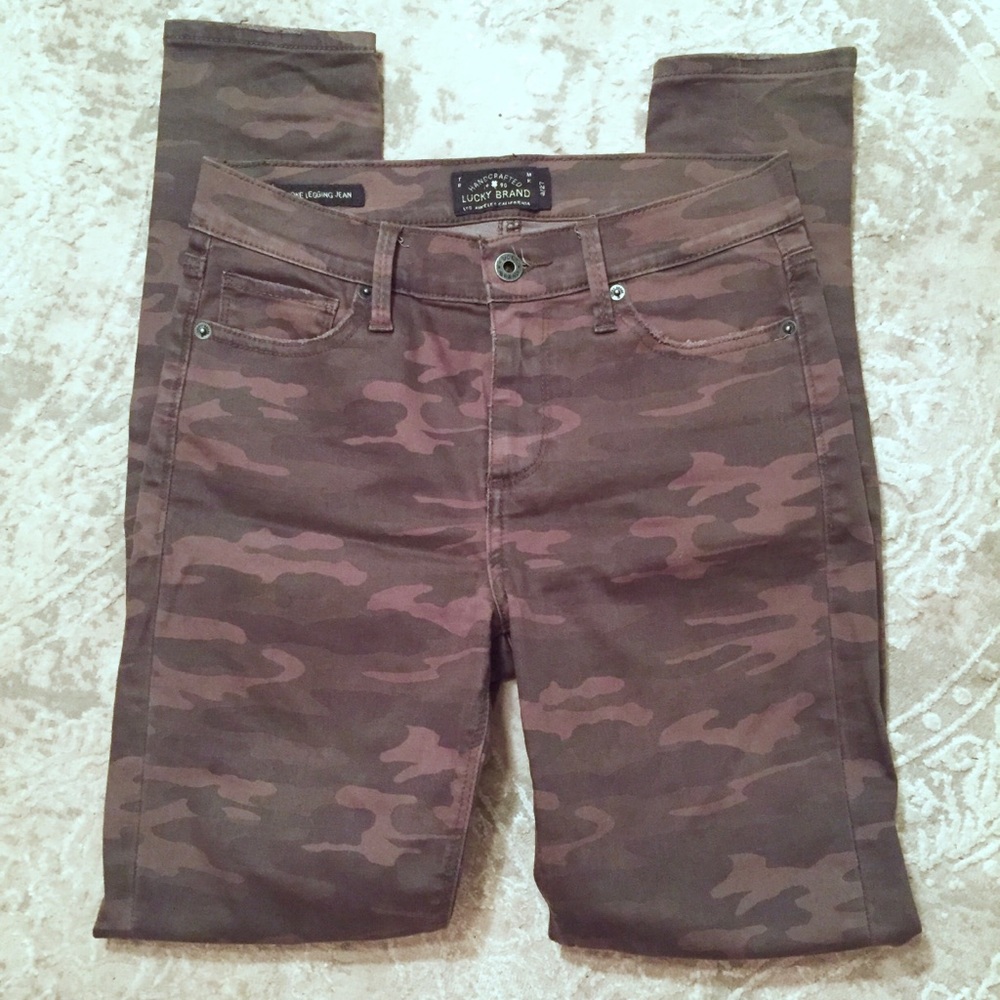 Lucky Brand Camo Jeans